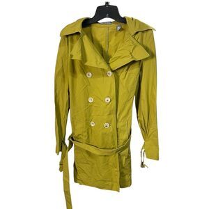 Kate Hill Pear green Lightweight Pea Cot‎ Womens Size 8
